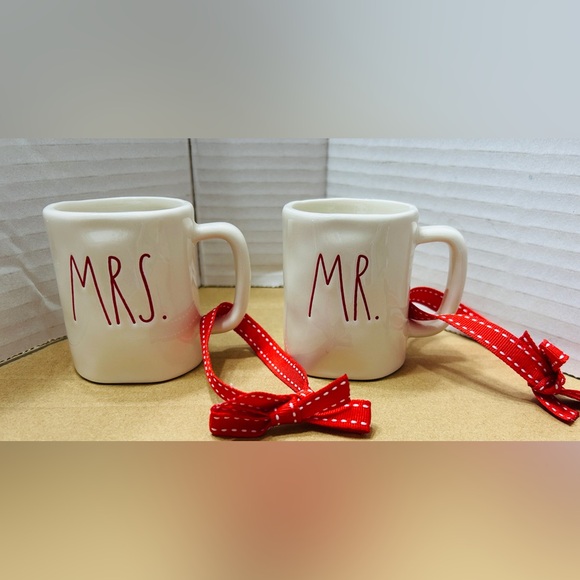 Rae Dunn Other - Rae Dunn mini mugs Christmas ornaments. Like new. NO blemishes.